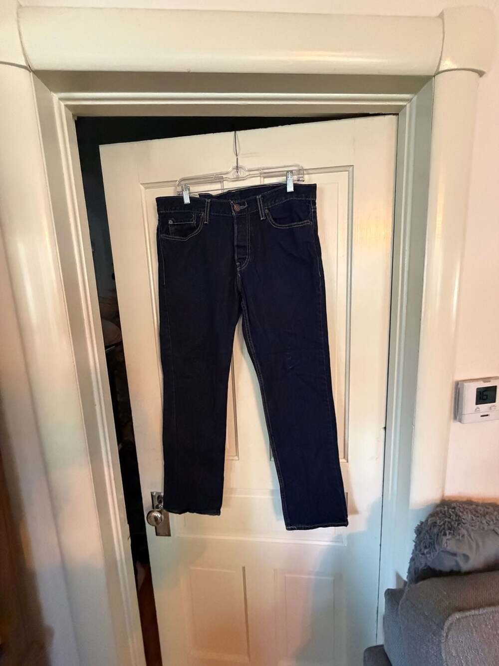 Hollister Slim Straight Jeans Dark Wash 32x30